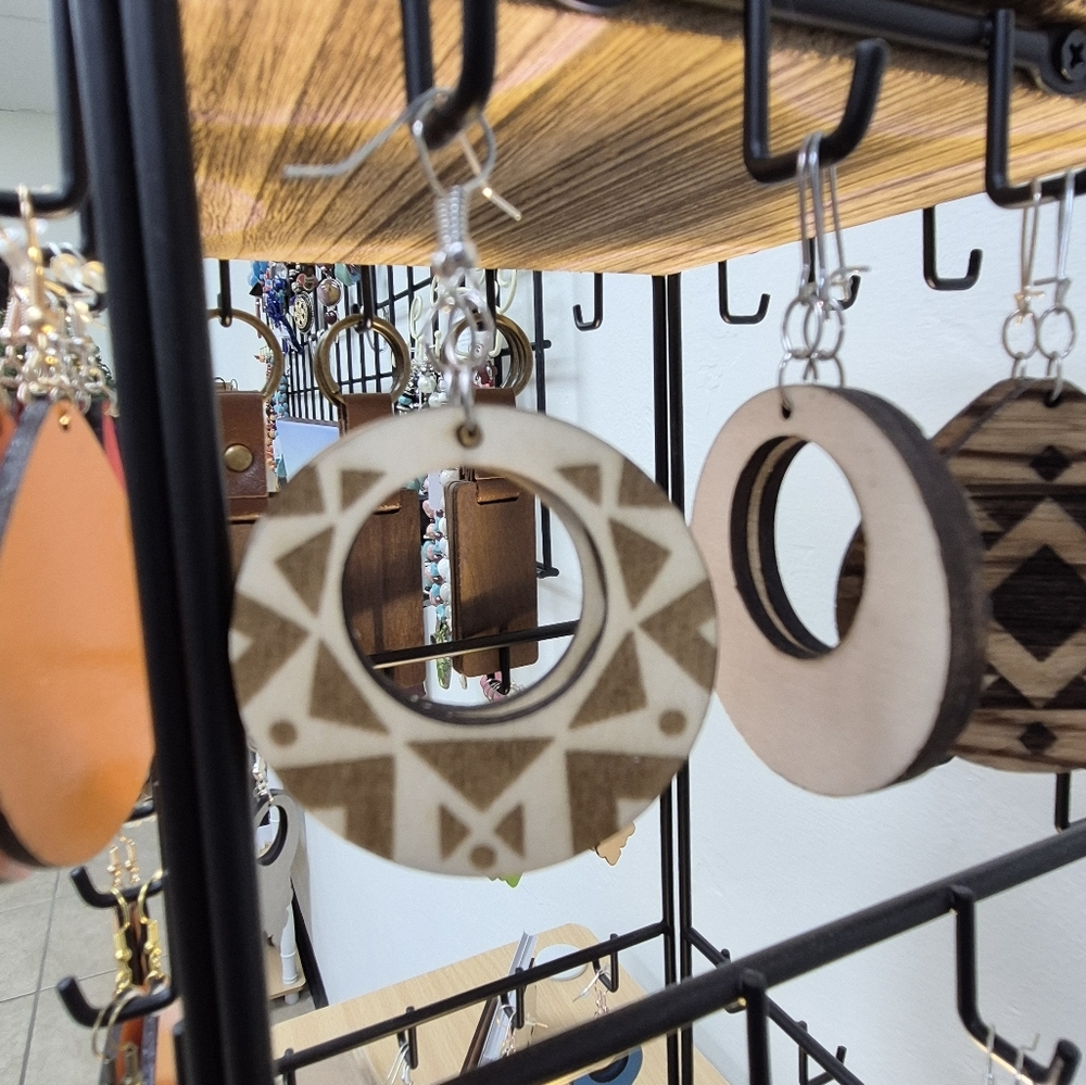 Wood Earrings